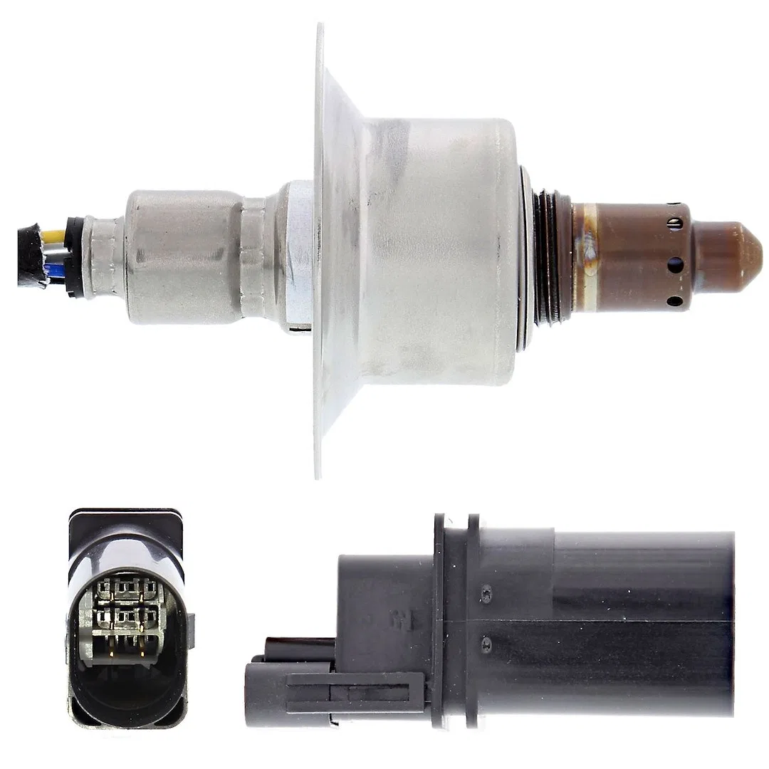 234-5714 – DENSO Oxygen Sensor, OE Replacement 5 Wire Wideband Sensor 0.701 Inch Thread Diameter Male Connector 16.14...